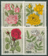 Berlin 1982 Pflanzen Blumen Gartenrosen 680/83 Postfrisch - Unused Stamps