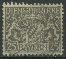 Bayern Dienstmarken 1916/17 Bayerisches Staatswappen D 21 X Gestempelt - Oblitérés