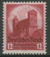 Deutsches Reich 1934 Reichsparteitag Nürnberg 547 Postfrisch - Nuevos