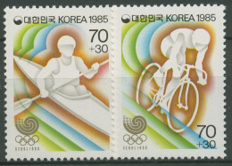 Korea (Süd) 1985 Olympia Sommerspiele'88 Seoul 1427/28 Postfrisch - Corea Del Sud