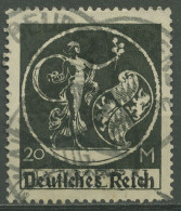 Dt. Reich 1920 Bayern-Abschied Type II 138 II Gestempelt Geprüft - Oblitérés