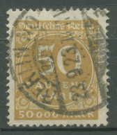 Deutsches Reich 1923 Freimarke Ziffern Im Kreis 275 A Gestempelt Geprüft - Used Stamps