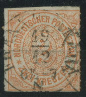 Norddeutscher Postbezirk NDP 1868 2 Kreuzer 8 Gestempelt - Usados