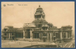 Brüssel Justizpalast, Gelaufen 1915 (AK4631) - Monumentos, Edificios