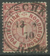 Norddeutscher Postbezirk NDP 1869 1 Groschen 16 Mit PR-K2-Stempel PATSCHKAU - Usados