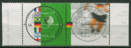 Bund 2002 Fußballweltmeister 2258/59 ZD Mit TOP-Stempel - Used Stamps