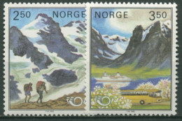 Norwegen 1983 NORDEN: Tourismus In Skandinavien 881/82 Postfrisch - Ungebraucht