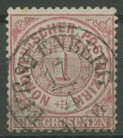 Norddeutscher Postbezirk NDP 1869 1 Gr. 16 Mit MZ-K1-Stempel FÜRSTENBERG - Usados