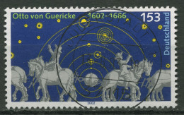 Bund 2002 Otto V. Guericke Weltbild 2282 Mit TOP-Stempel - Used Stamps