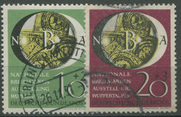 Bund 1951 Briefmarken-Ausstellung Wuppertal 141/42 Gestempelt (R81081) - Gebruikt
