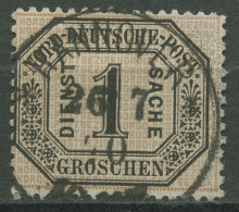 Nordd. Postbezirk NDP Dienstmarke 1870 1 Gr. D 4 Mit K1-Stempel HANNOVER - Oblitérés