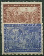 Alliierte Besetzung 1947 Leipziger Messe 941/42 II B Postfrisch - Nuovi