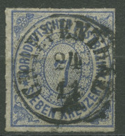 Norddeutscher Postbezirk NDP 1868 7 Kreuzer 10 Mit T&T-K1-Stempel GRAEFENTHAL - Oblitérés
