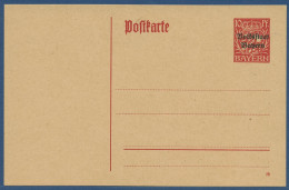 Bayern 1919 Volksstaat Postkarte P 104 Ungebraucht (X40973) - Postal  Stationery