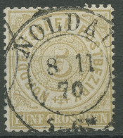 Norddeutscher Postbezirk NDP 1869 5 Groschen 18 Mit PR-K2-Stempel NOLDAU - Gebraucht