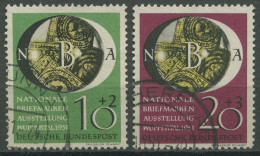 Bund 1951 Ausstellung Wuppertal 141/42 Gestempelt, Kl. Zahnfehler (R81082) - Used Stamps