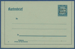Bayern 1919 Freistaat Kartenbrief K 11 Ungebraucht (X40958) - Entiers Postaux