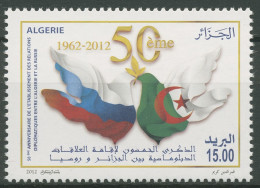 Algerien 2012 Diplomatische Beziehungen Zu Rußland 1709 Postfrisch - Algeria (1962-...)