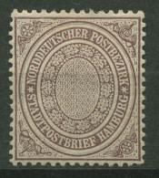 Norddeutscher Postbezirk NDP 1869 1/2 Sch., 24 A Mit Falz - Nuevos