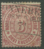 Norddeutscher Postbezirk NDP 1869 3 Kreuzer 21 Gestempelt - Gebraucht