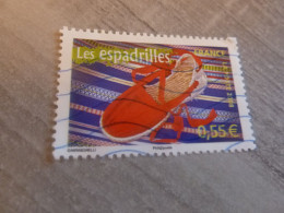 Les Espadrilles - Portraits De Régions - La France à Vivre - 0.55 € - Yt 4260 - Multicolore - Oblitéré - Année 2008 - - Usados