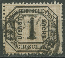 Nordd. Postbezirk NDP Dienstmarke 1870 1 Gr. D 4 Mit HV-K2-Stempel GÖTTINGEN - Gebraucht