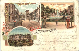Gruss Aus Crimmitschau - Litho - Crimmitschau