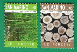 San Marino  2011  Mi.Nr. 2472 / 73 , EUROPA CEPT / Der Wald - Postfrisch / MNH / (**) - 2011