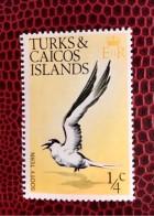 TURK & CAICOS 1973 1v Neuf MNH ** Mi 308 Pájaro Bird Pássaro Vogel Ucello Oiseau - Andere & Zonder Classificatie