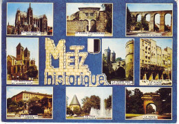 (57). Metz. H 31023 Cathedrale Gare & 806 Metz Historique & (3) Entree Caserne Ney - Metz