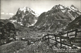10815162 Grindelwald Grindelwald Wetterhorn Mettenberg Schreckhorn * Grindelwald - Autres & Non Classés