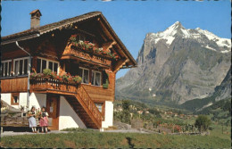 10815154 Grindelwald Grindelwald Wetterhorn * Grindelwald - Autres & Non Classés