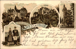 Duitsland - Litho - Marburg - 1900 - Marburg