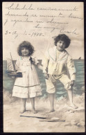 Argentina - 1905 - Children - A Boy And A Girl In Swimsuits - Portraits