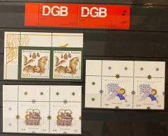 BRD - 1999 - Michel Nr. 2083/2086 Paare Ecke/Rand - Postfrisch - Unused Stamps