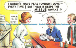 R098672 I Darent Have Peas Tonight Love. Bamforth. Comic Series. No. 287 - World