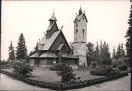 Brückenberg-Krummhübel Karpacz Górny Karpacz Świątynia Wang/Stabkirche Wang 1972 - Pologne