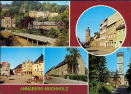 Annaberg-Buchholz   St. Annenkirche, Markt, Friedrich-Engels-Straße,   1983 - Annaberg-Buchholz