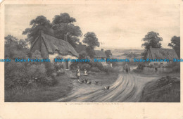 R099779 A Dorsetshire Village. C. W. Faulkner. Series No. 407e - World