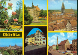 Görlitz Im Stadtpark Norden Blick über Die Stadt, Untermarkt, Leninplatz 1980 - Goerlitz