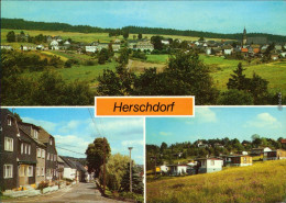 Ansichtskarte Herschdorf Übersicht, OT Willmersdorf Allersdorf, Bungalow's 1987 - Sonstige & Ohne Zuordnung
