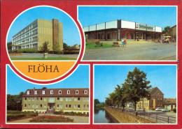 Flöha (Sachsen) Oberschule, Konsum-Bekleidungshaus Augustusburger Straße 1982 - Floeha