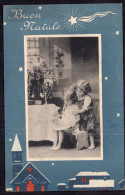 Italy - 1912 - Bambini - Ragazzo E Ragazza Che Leggono Un Libro - Buon Natale - Ritratti