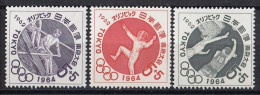 JAPAN 807-809,unused (**) - Unused Stamps