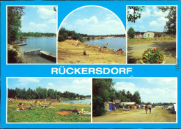 Ansichtskarte Rückersdorf Rückersdorfer Teich 1982 - Other & Unclassified