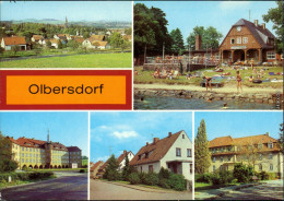 Olbersdorf Freibad, Oberschule, Ludwig-Jahn-Straße, Feierabendheim 1984 - Autres & Non Classés