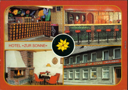 Ansichtskarte Goldberg Hotel Zur Sonne - Innen Und Außenansicht 1985 - Other & Unclassified