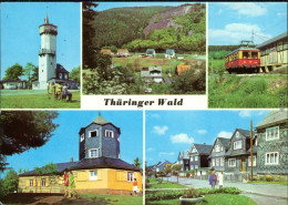 Ansichtskarte Thüringer Wald, Ober-Unterweißbach, Cursdorf, Meuselbach 1981 - Sonstige & Ohne Zuordnung