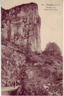 (39). Poligny. Jura. Ed BF Paris. 28 Rocher Du Trou De La Lune  1924 - Poligny