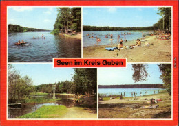 Guben Göhlensee, Deulowitzer See, Pinnower See, Pastlingsee 1987 - Guben